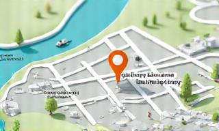 Karte von Luzern mit Markierung auf AlpenSouvenir GmbH