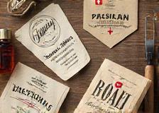 Etiketten für hochwertige Souvenirprodukte aus Luzern